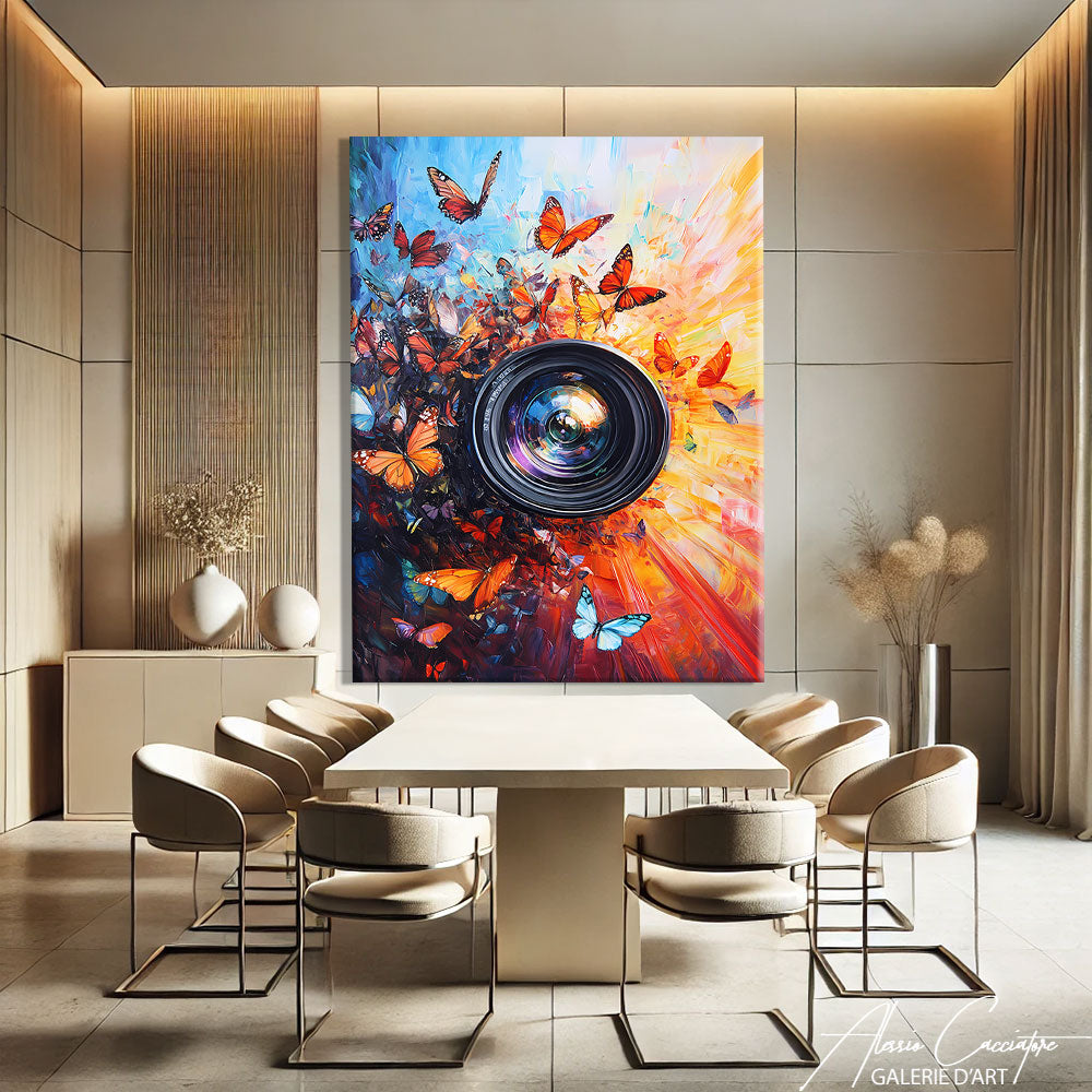 Tableau Camera Moderne