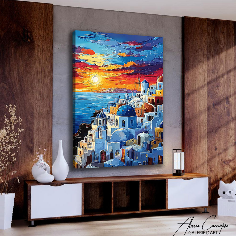 Tableau Panoramique Coloré
