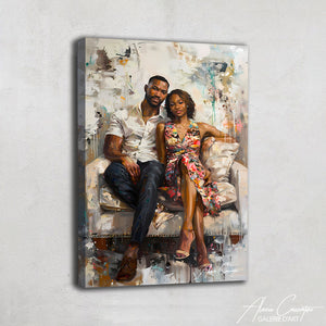 Tableau Famille Africaine