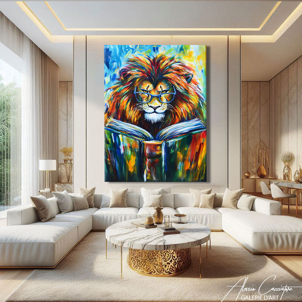 TABLEAU LION INTELLIGENT