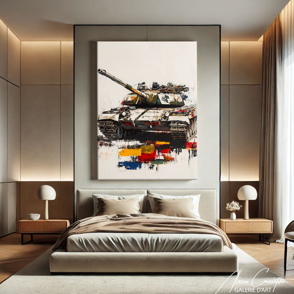 Tableau Moderne Salon

