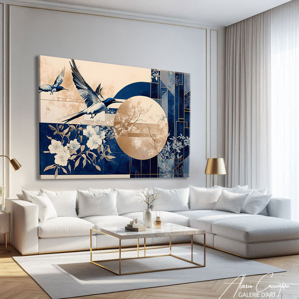tableau oiseau