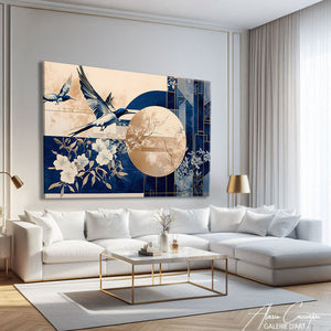 tableau oiseau