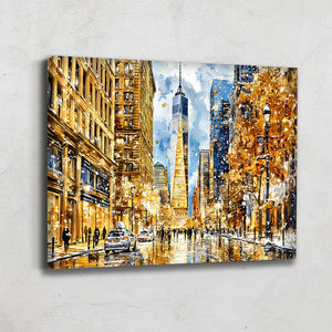 TABLEAU PANORAMIQUE NEW YORK