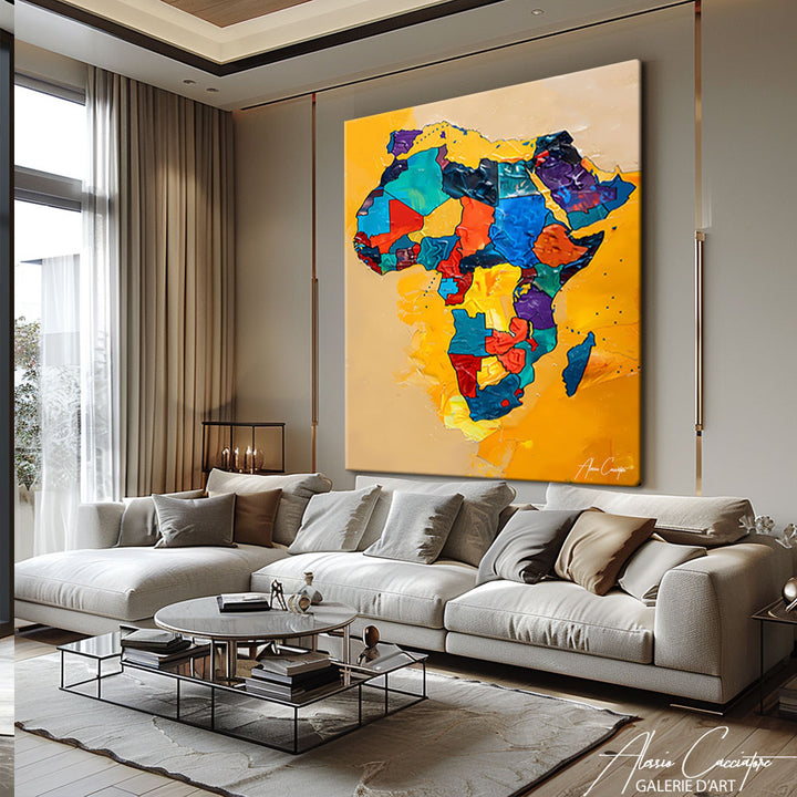 tableau continent afrique