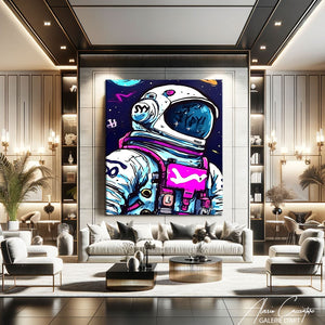 tableau astronaute