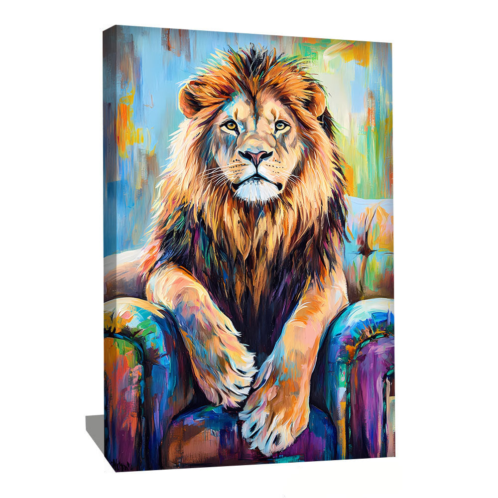 Tableau Lion