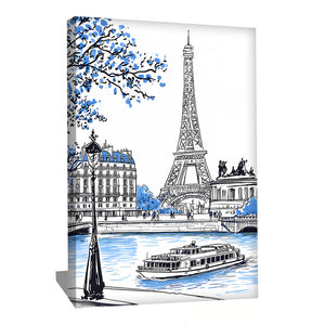 Tableau Paris Dessin