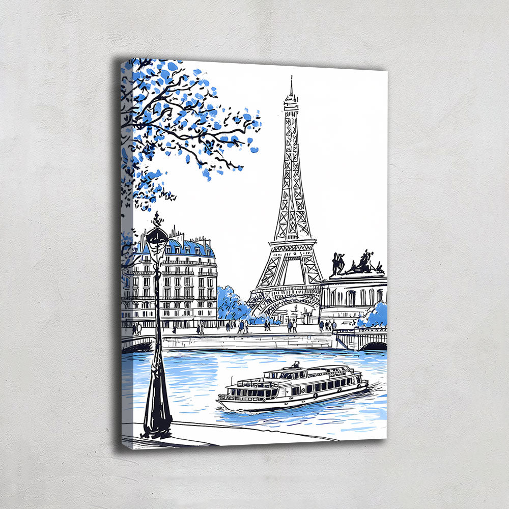 Tableau Paris Dessin