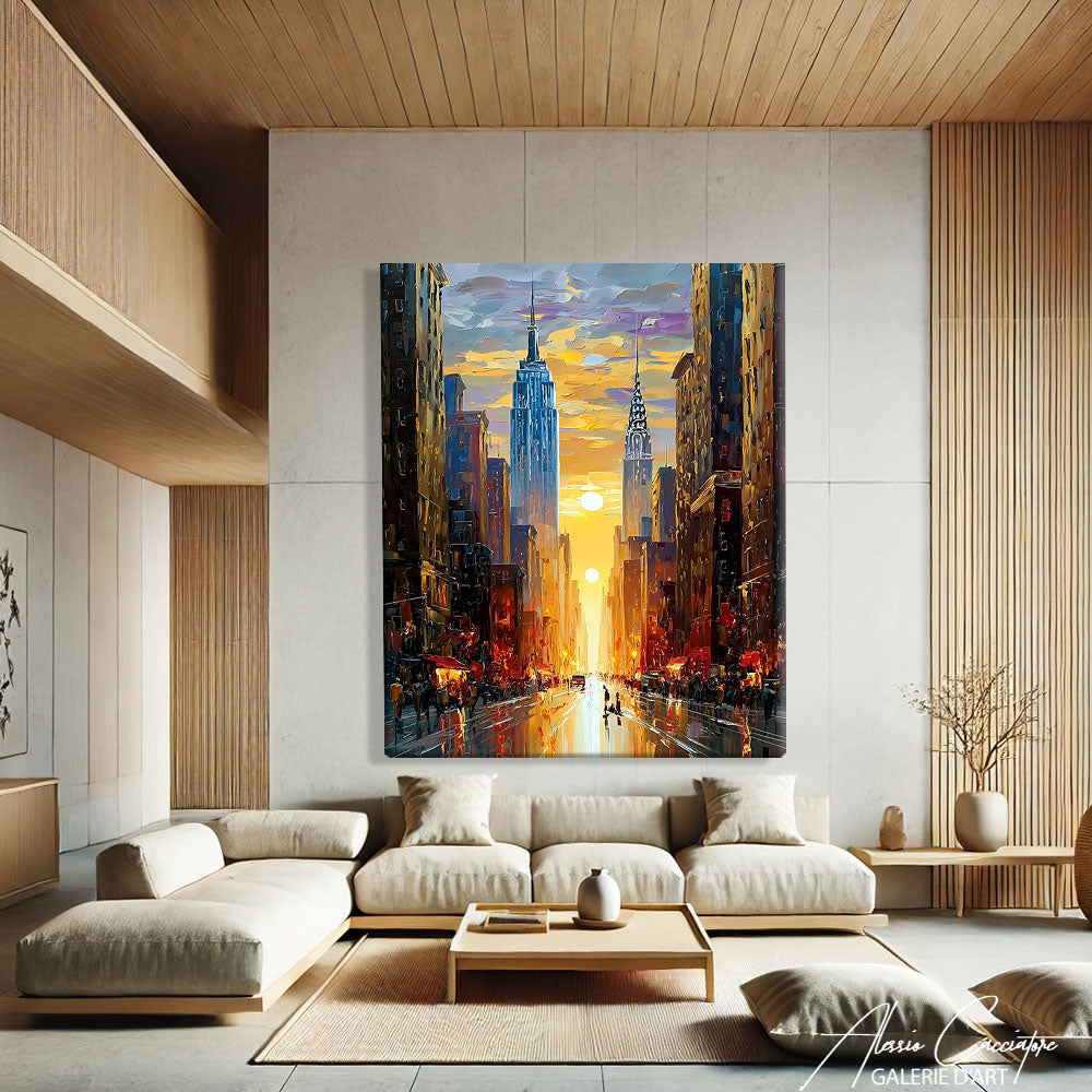Tableau Abstrait New York