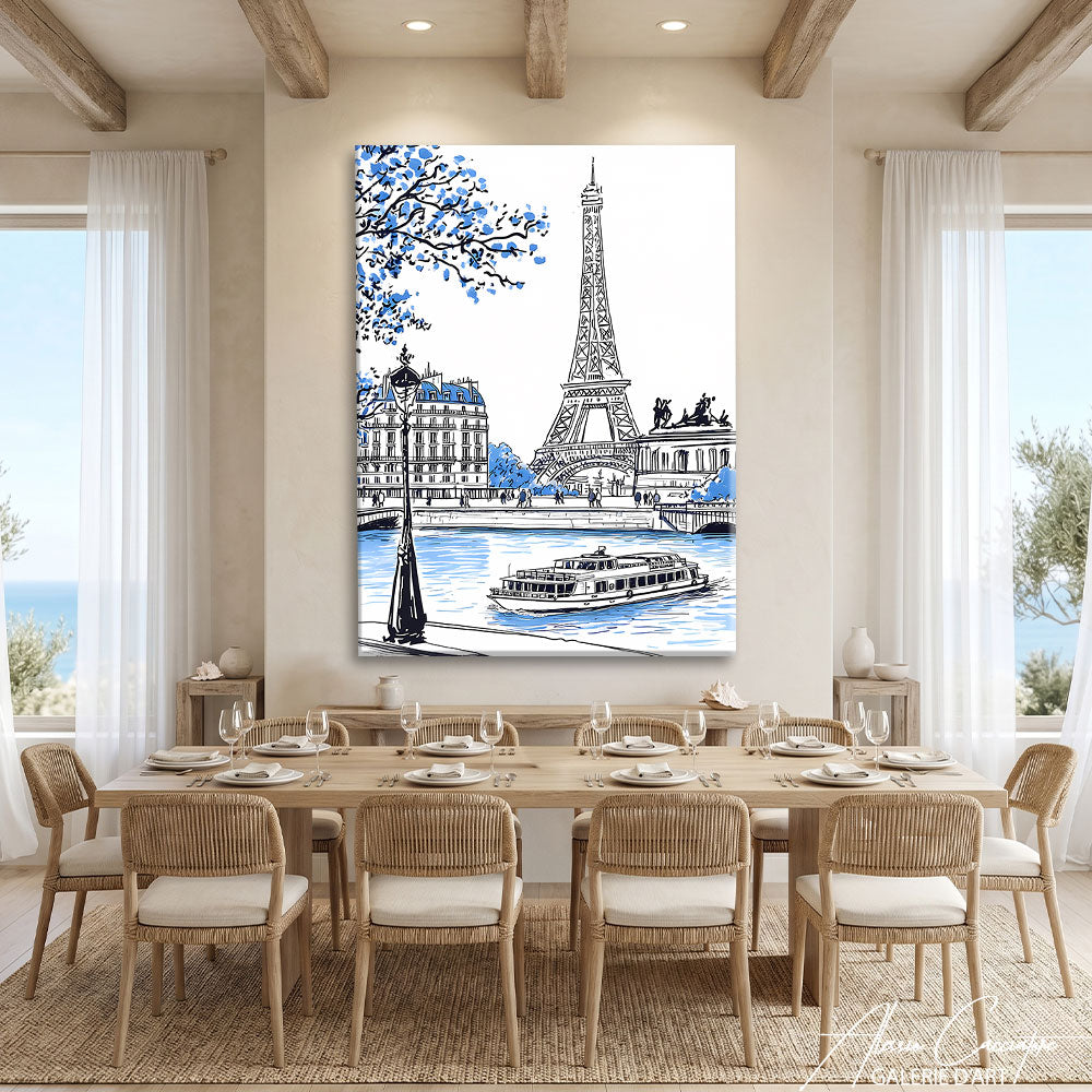 Affiche Paris Dessin