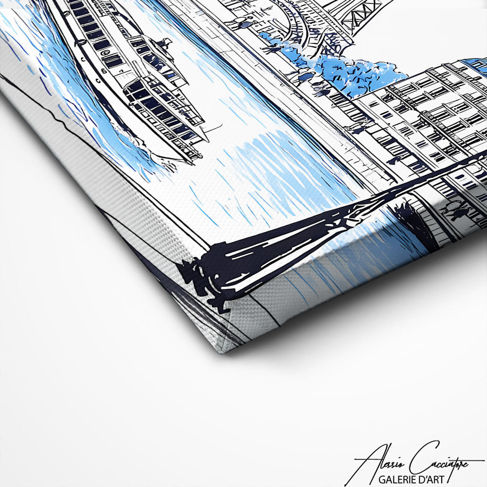 Art Mural Paris Dessin