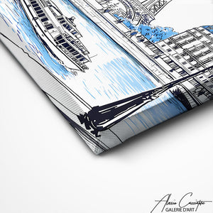 Art Mural Paris Dessin