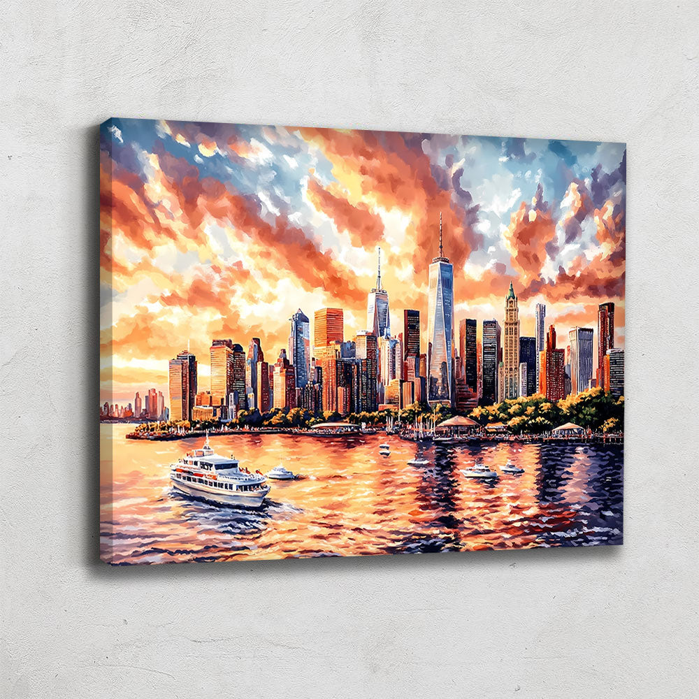 TABLEAU NEW YORK LUMINEUX