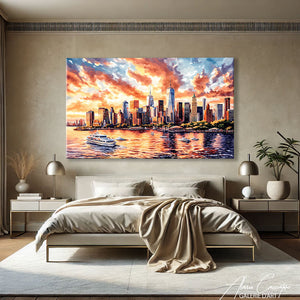 TABLEAU NEW YORK LUMINEUX