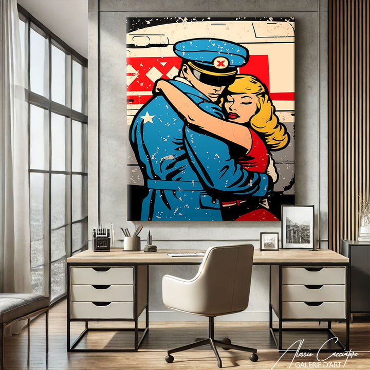 Tableau decoration pop art