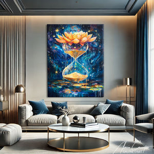 Tableau Fleur de lotus