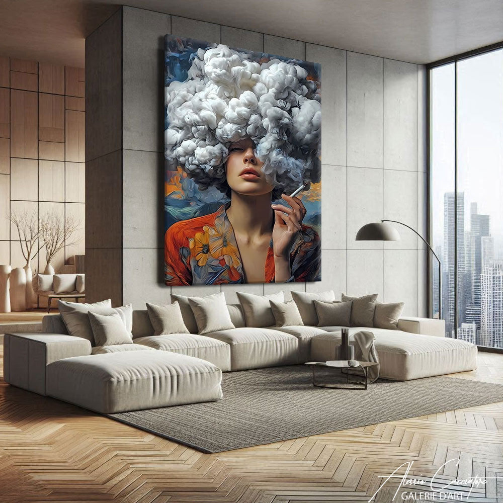Toile Surréaliste Moderne
