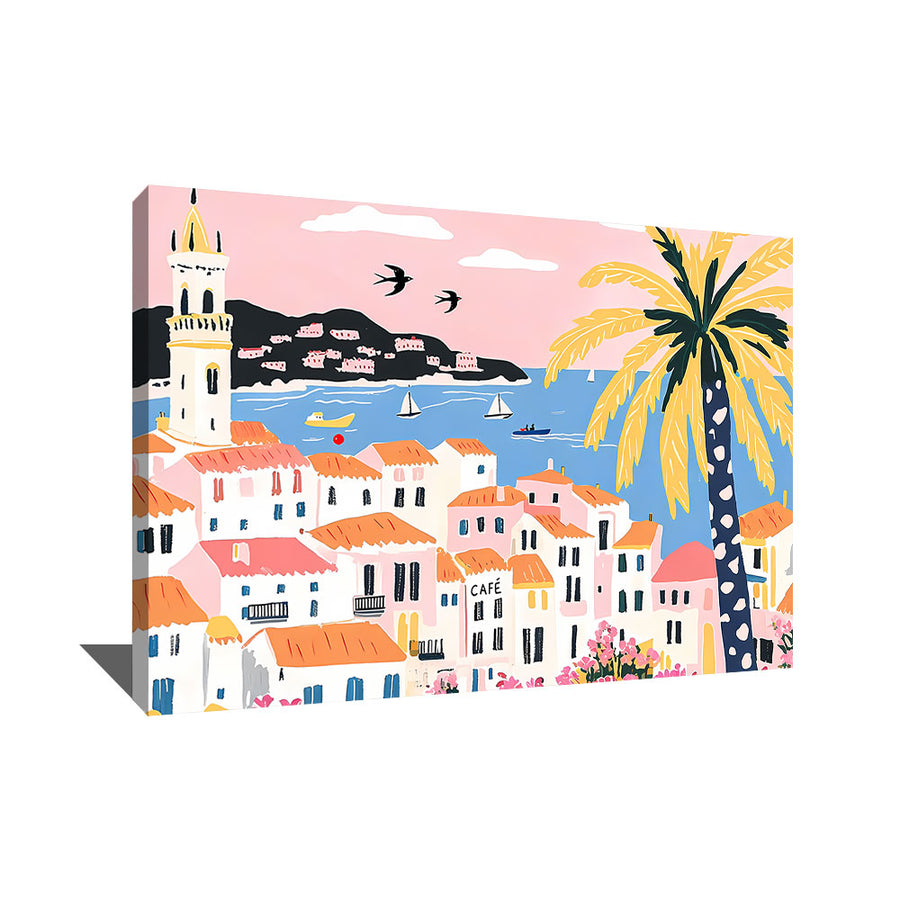 Tableau Dessin Paysage