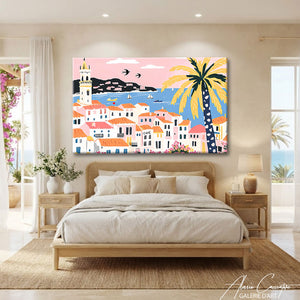 Toile Dessin Paysage