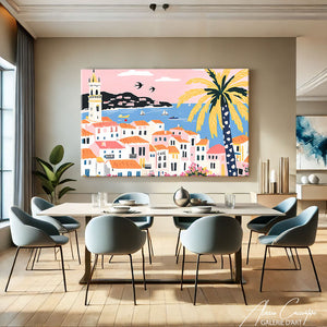 Affiche Dessin Paysage