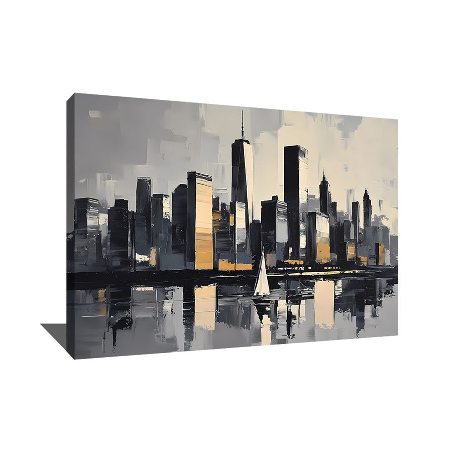 TABLEAU NEW YORK NOIR ET BLANC