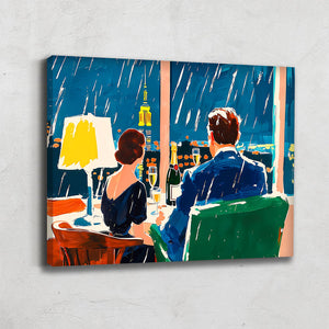 Tableau Dessin Couple