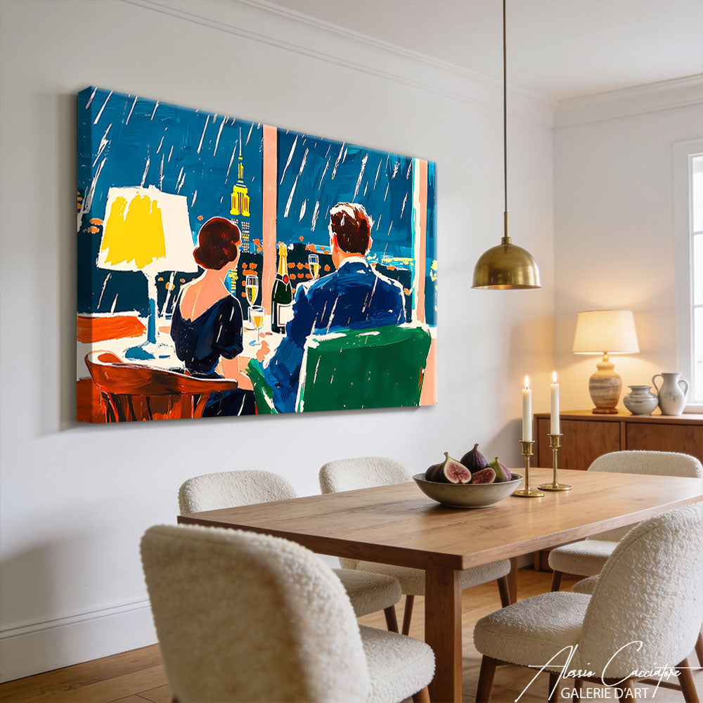 Décoration Murale Dessin Couple