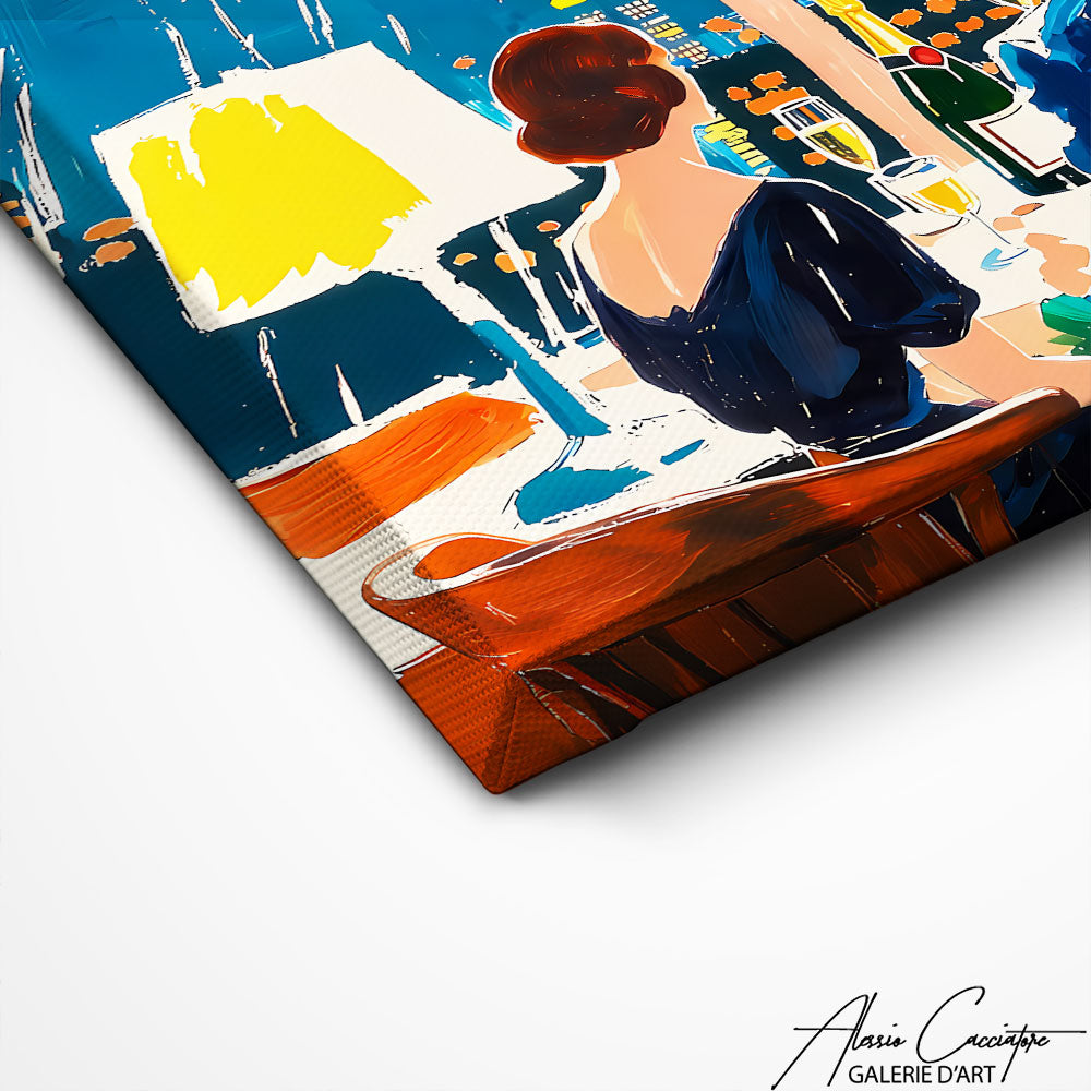 Art Mural Dessin Couple