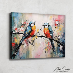 Tableau Oiseaux Déco
