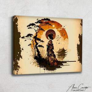 TABLEAU JAPONAIS CONTEMPORAIN