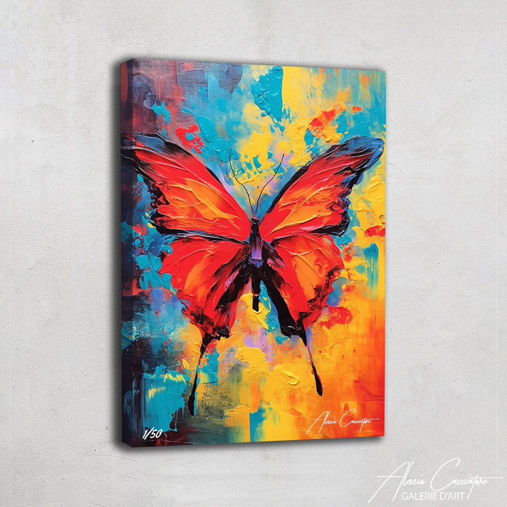 tableau de papillon