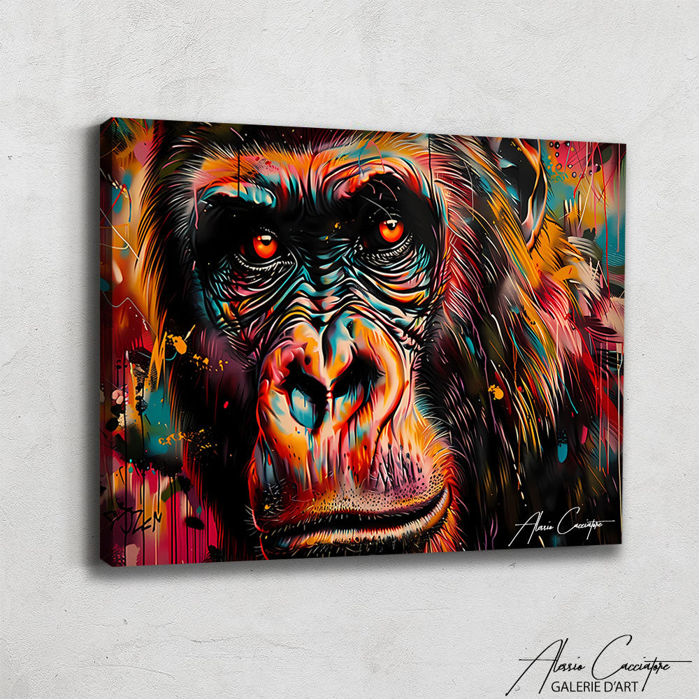 Grand Tableau Gorille