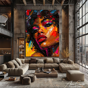 Tableau Portrait Femme 