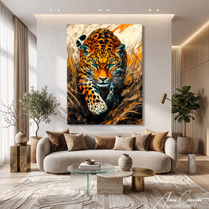 Peinture Avec Leopard