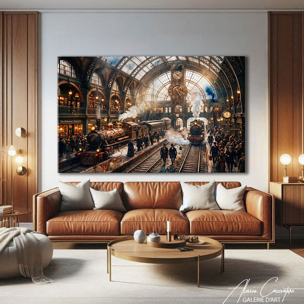 Peinture Tableau Style Industriel
