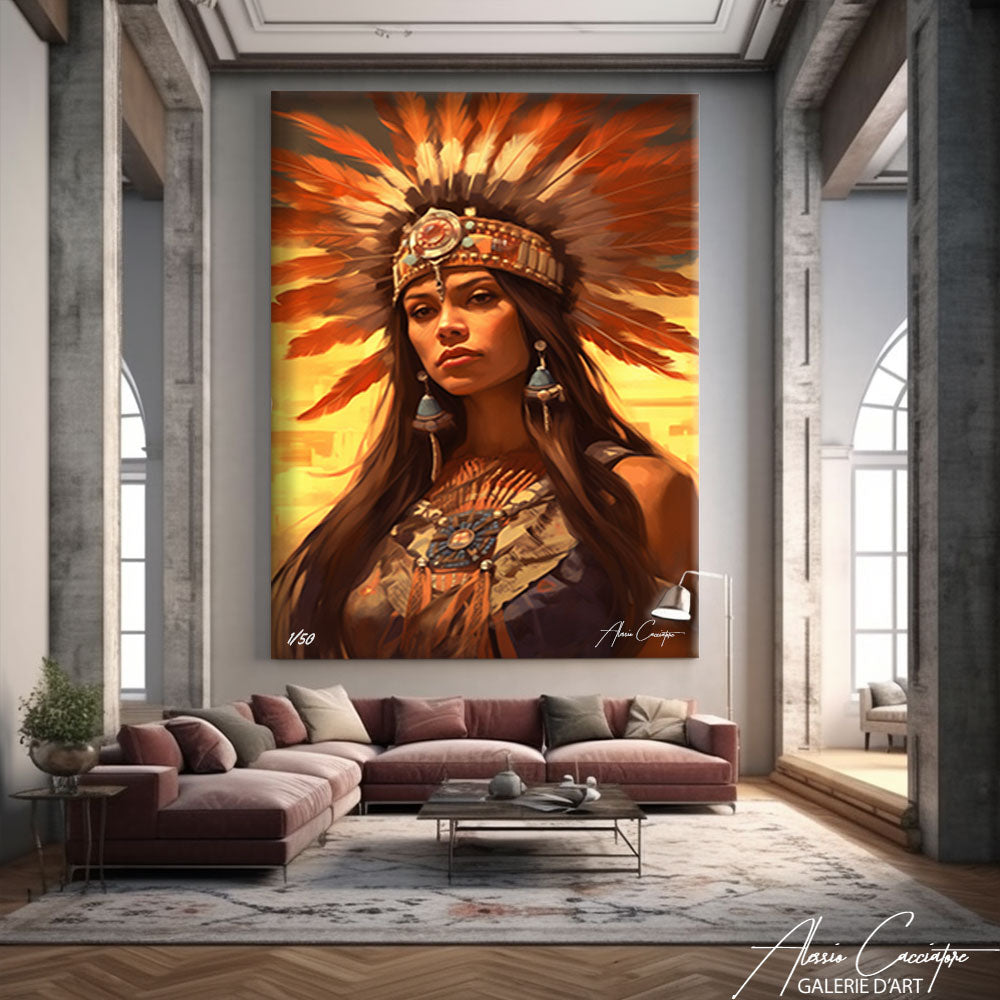 tableau amérindienne