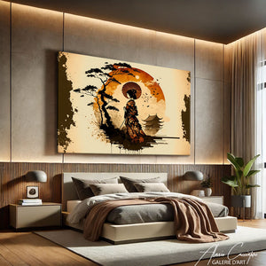 TABLEAU JAPONAIS GEISHA