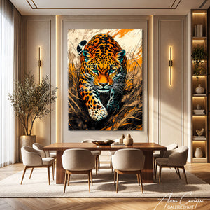 Affiche Avec Leopard