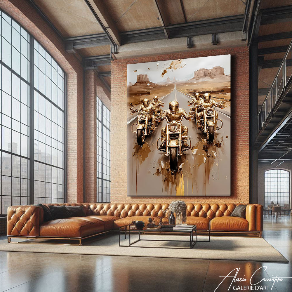 Tableau Deco Moto