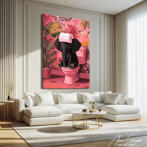 Tableau éléphant