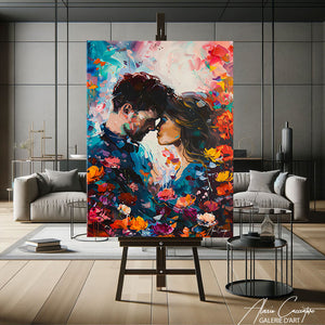 Tableau Couple Sensuel