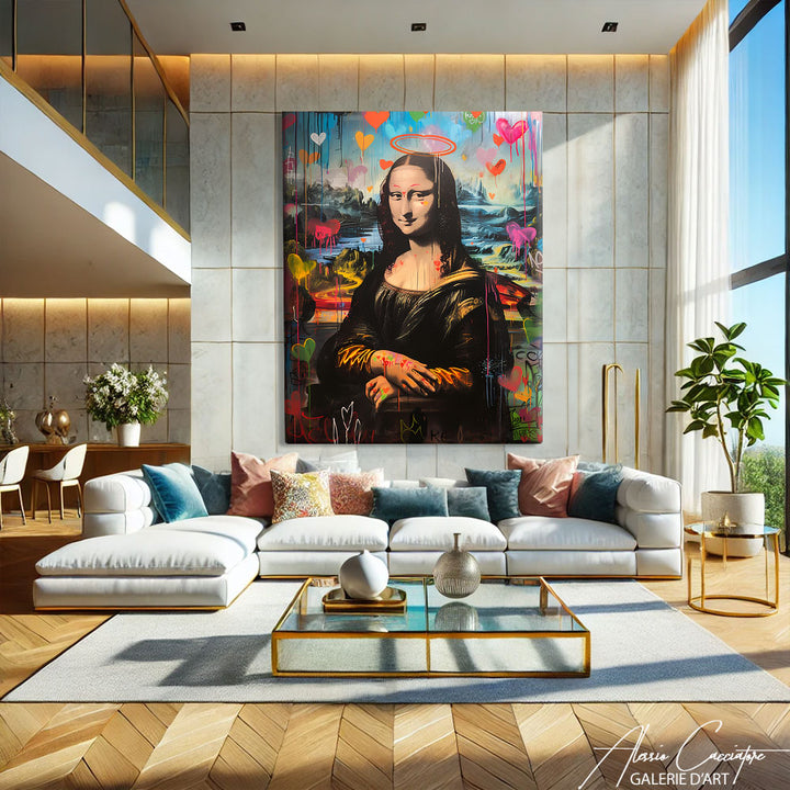 Tableau Mona Lisa Moderne