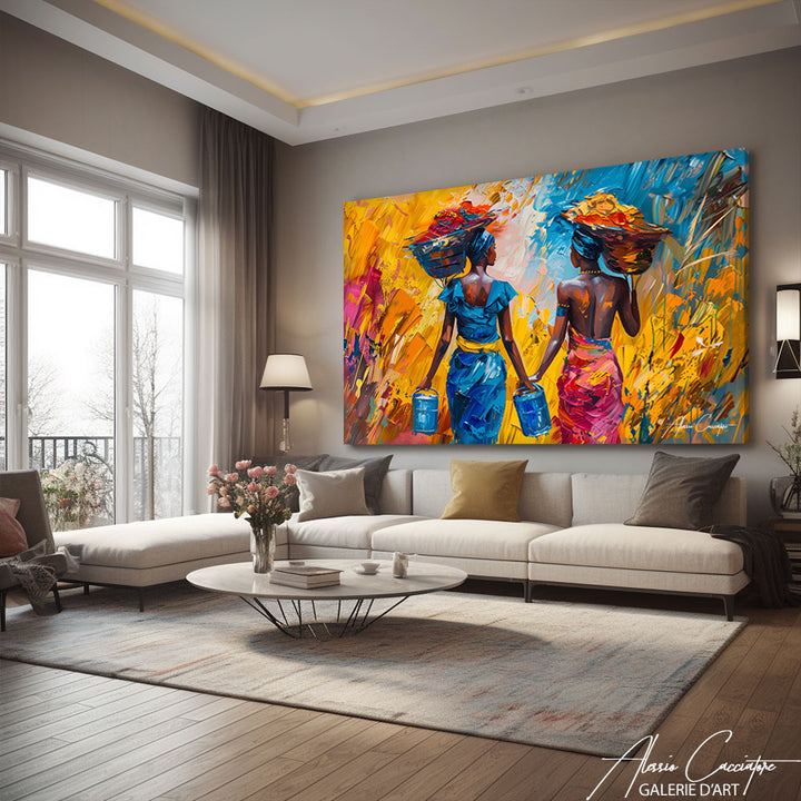 Peinture Murale Africaine