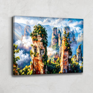 TABLEAU ZHANGJIAJIE