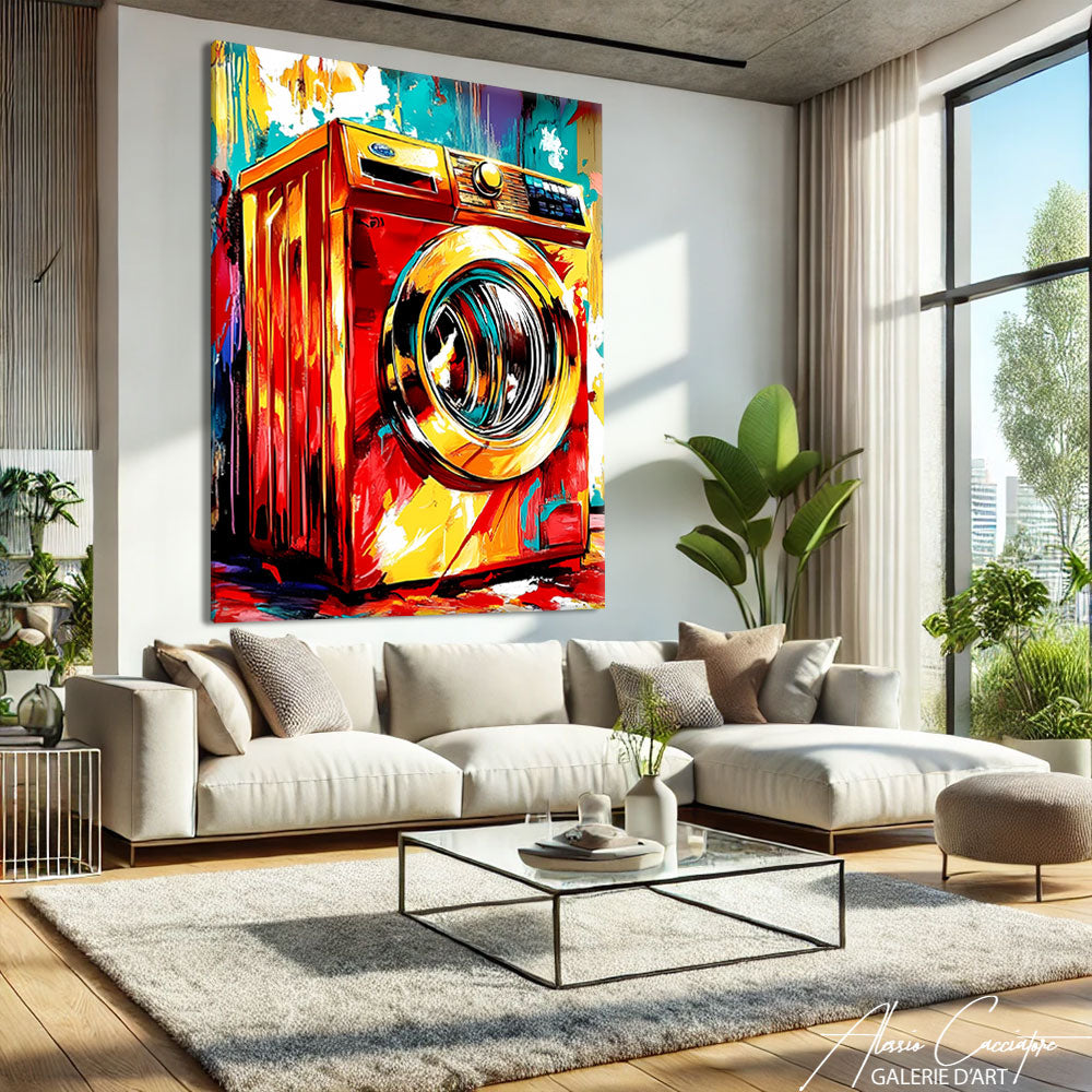 Tableau Graffiti Coloré