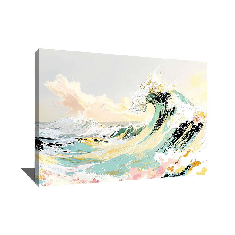 Tableau Vague Dessin