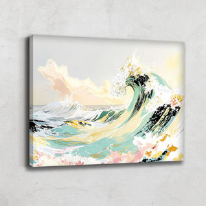 Tableau Vague Dessin