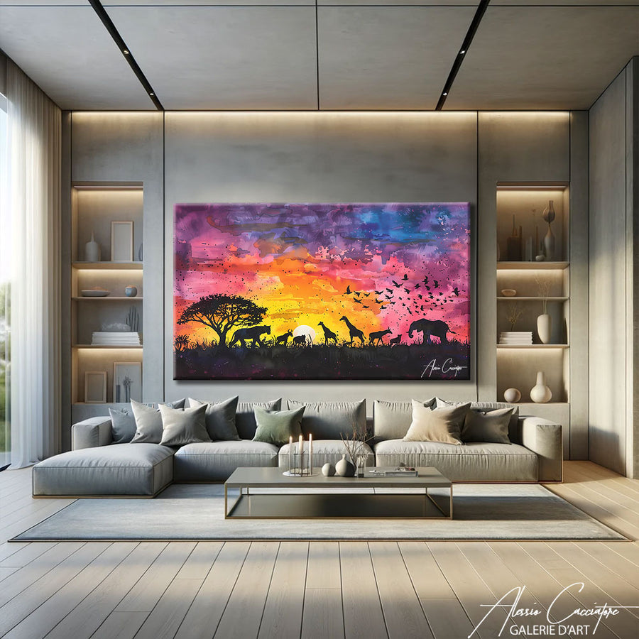 tableau savane africaine – mise en situation