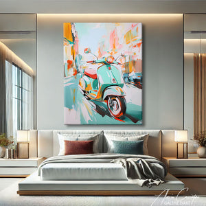 Tableau Vespa Moderne